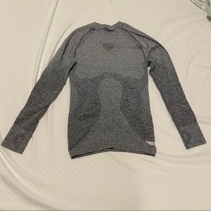 Gymshark Ombré Seamless Long Sleeve Black/Grey
